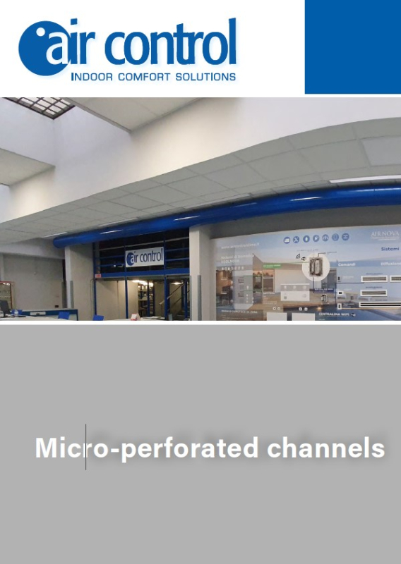 Micro-perforated channels brochure