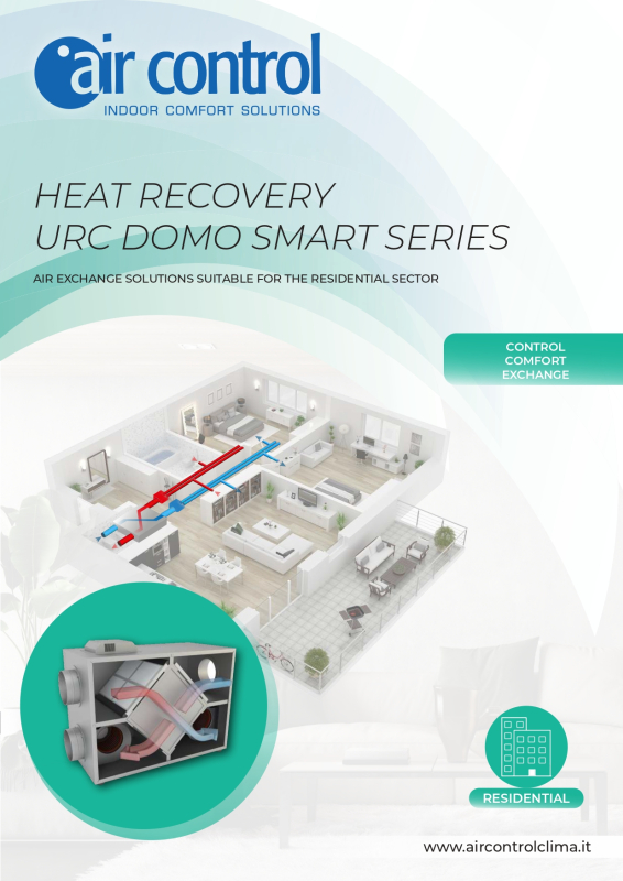 Domo Smart URC Series Heat Recovery Units