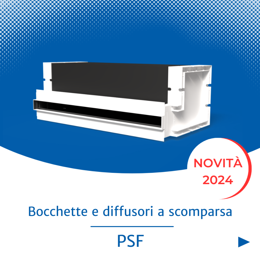 Diffusori e bocchette a scomparsa Air Control