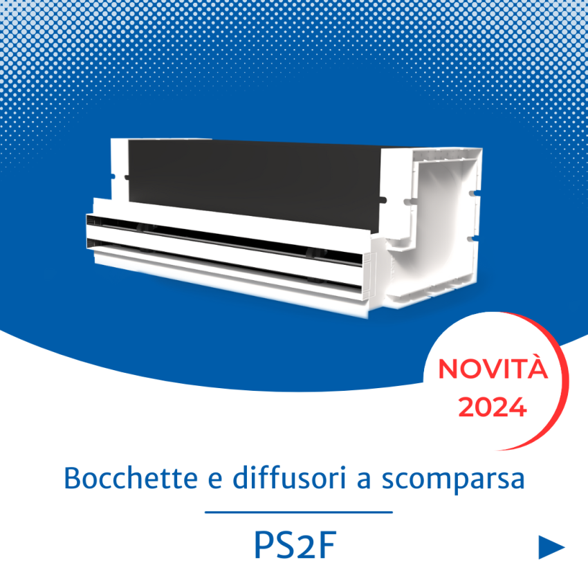 Diffusori e bocchette a scomparsa Air Control