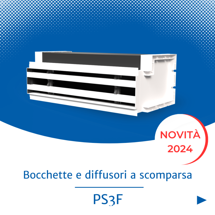 Diffusori e bocchette a scomparsa Air Control