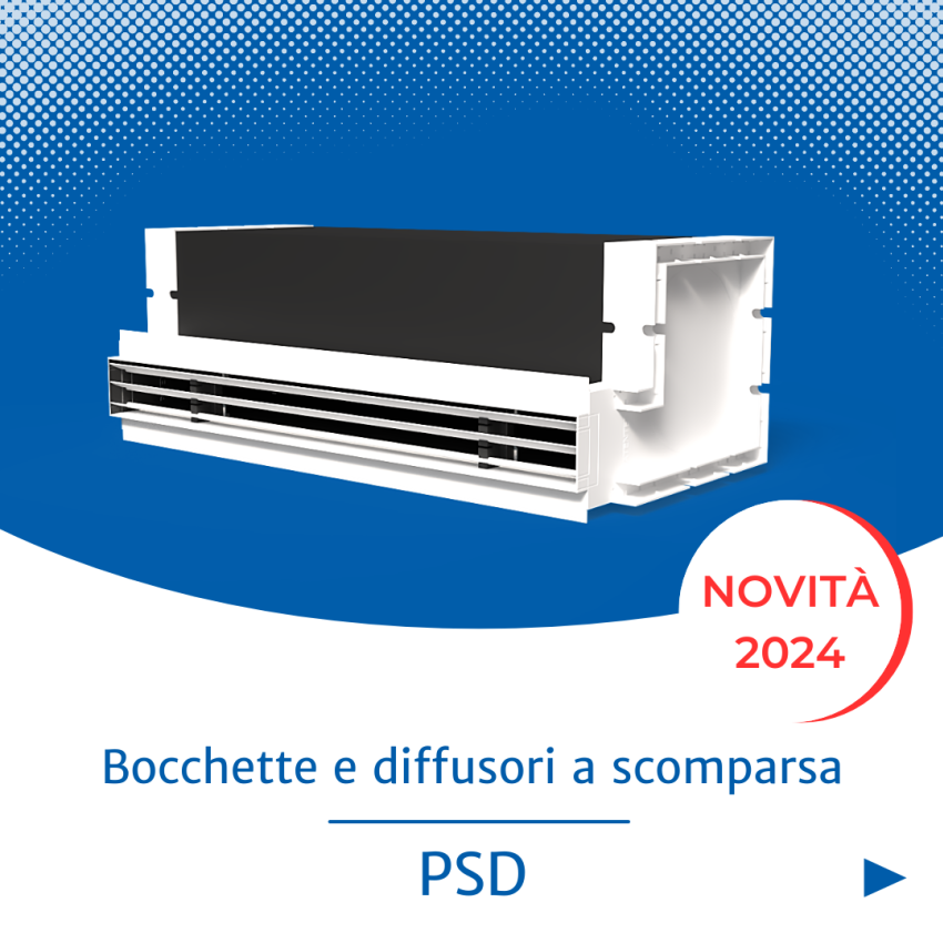 Diffusori e bocchette a scomparsa Air Control