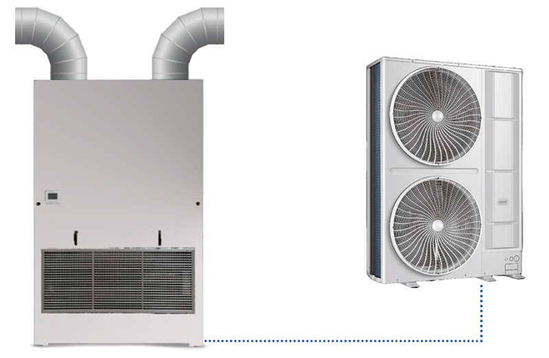 Climastation - Centralized heat pump system